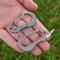 Titanium Alloy Mini Multi Tool Knife Portable Survival Keychain 1