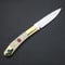 Premium Brass Handle Folding Knife Stainless Steel Pocket Knife, Perfect Gift