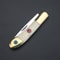 Premium Brass Handle Folding Knife Stainless Steel Pocket Knife, Perfect Gift