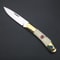 Premium Brass Handle Folding Knife Stainless Steel Pocket Knife, Perfect Gift