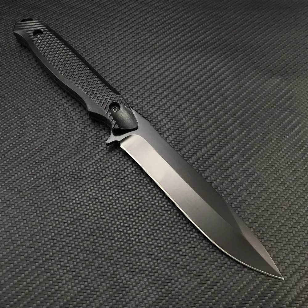 Tactical Outdoor Fixed Blade Knife Rugged Mov Survival & Hunting Tool
