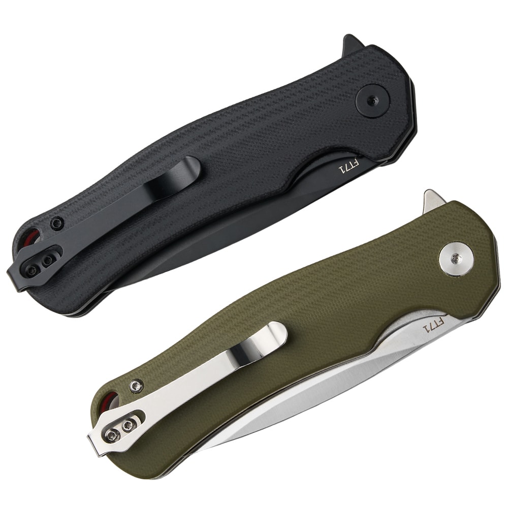 Tactical Folding Pocket Knife Blade Handle Survival Knife 2