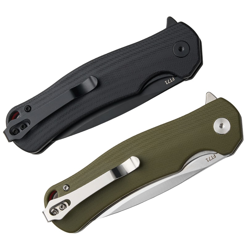 Tactical Folding Pocket Knife Blade Handle Survival Knife 2