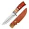 Mahogany Handle Fixed Blade Camping Knife For Outdoor Survival 5