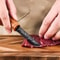 Portable Bamboo Knife Multifunctional Camping & Fruit Cutter