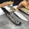 Tactical Fixed Blade Survival Knife with Steel & Handle for Outdoor