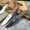Tactical Fixed Blade Survival Knife with Steel & Handle for Outdoor