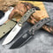 Tactical Fixed Blade Survival Knife with Steel & Handle for Outdoor