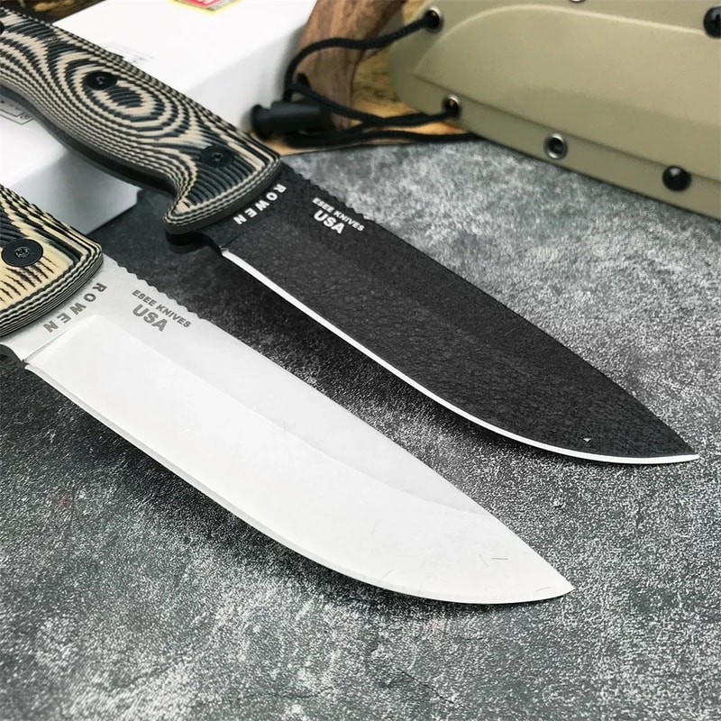 Tactical Fixed Blade Survival Knife with Steel & Handle for Outdoor