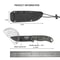 Tactical Fixed Blade Survival Knife with Steel & Handle for Outdoor