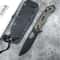 Tactical Fixed Blade Survival Knife with Steel & Handle for Outdoor