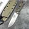 Tactical Fixed Blade Survival Knife with Steel & Handle for Outdoor
