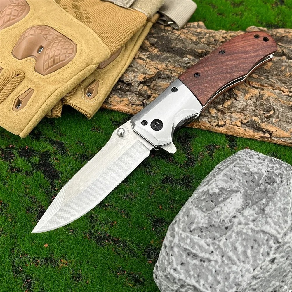 Premium Stainless Steel Folding Pocket Knife Survival Blade 1