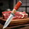 Premium Outdoor & Kitchen Meat Cleaver Knife Heavy Duty Boning & Hunting Knife with Wood Handle