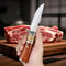Premium Outdoor & Kitchen Meat Cleaver Knife Heavy Duty Boning & Hunting Knife with Wood Handle