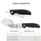 Big Bear Tactical Jackknife Steel & Handle Multi-Functional Knife