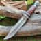 Premium Steel Hunting Knife with Wooden Handle Sharp & Durable Outdoor Knife