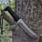 Premium High Carbon Fixed Blade Survival Knife for Camping & Hunting