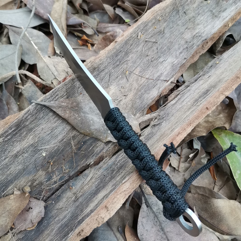 Premium High Carbon Fixed Blade Survival Knife for Camping & Hunting