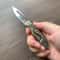 Compact Stainless Steel Mini Folding Knife Portable Pocket Knife for Outdoor Camping & Survival