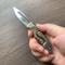Compact Stainless Steel Mini Folding Knife Portable Pocket Knife for Outdoor Camping & Survival