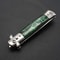 Stainless Steel Folding Switchblade Pocket Comb For Men 0