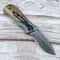 Olive Wood Folding Pocket Knife With Blade 0