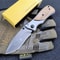 Olive Wood Folding Pocket Knife With Blade 5