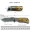 Olive Wood Folding Pocket Knife With Blade 4