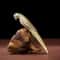 Antique Brass Parrot Tea Knife For Kung Fu Tea Set And Pu Erh Tea 0