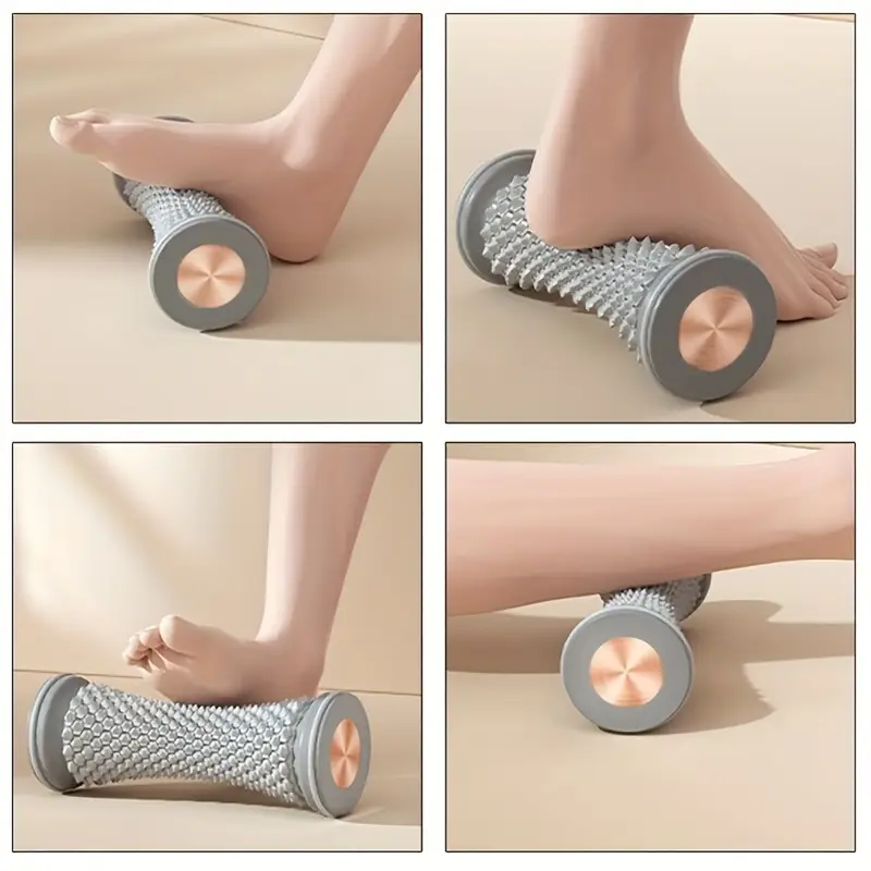 Manual Foot Massager Roller for Plantar Fascia Relief and Muscle Relaxation