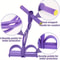Tube Pedal Resistance Band For Home Workouts And Core Toning 3