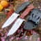 Brother Fixed Blade Bushcraft Knife with Micarta Handle