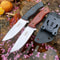 Brother Fixed Blade Bushcraft Knife with Micarta Handle