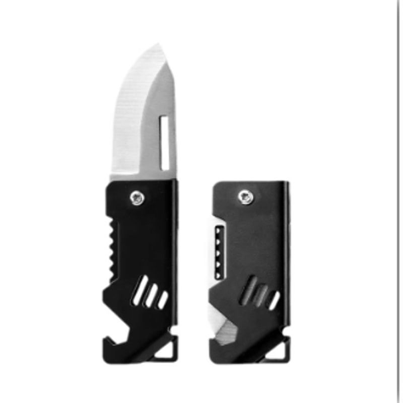 Mini Stainless Steel Keychain Knife With Bottle Opener 7