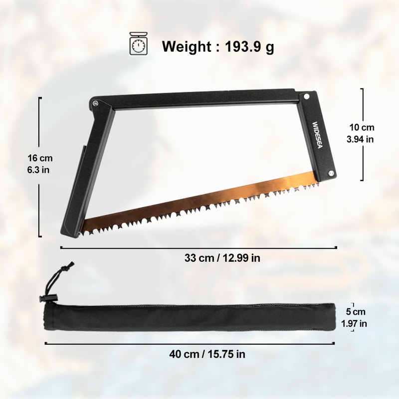 Folding Saw Camping Saw With Manganese Steel Blade 1