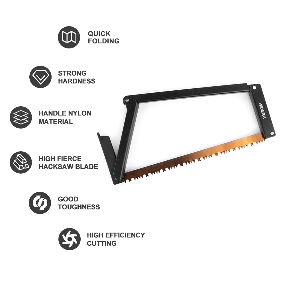 Folding Saw Camping Saw With Manganese Steel Blade 2