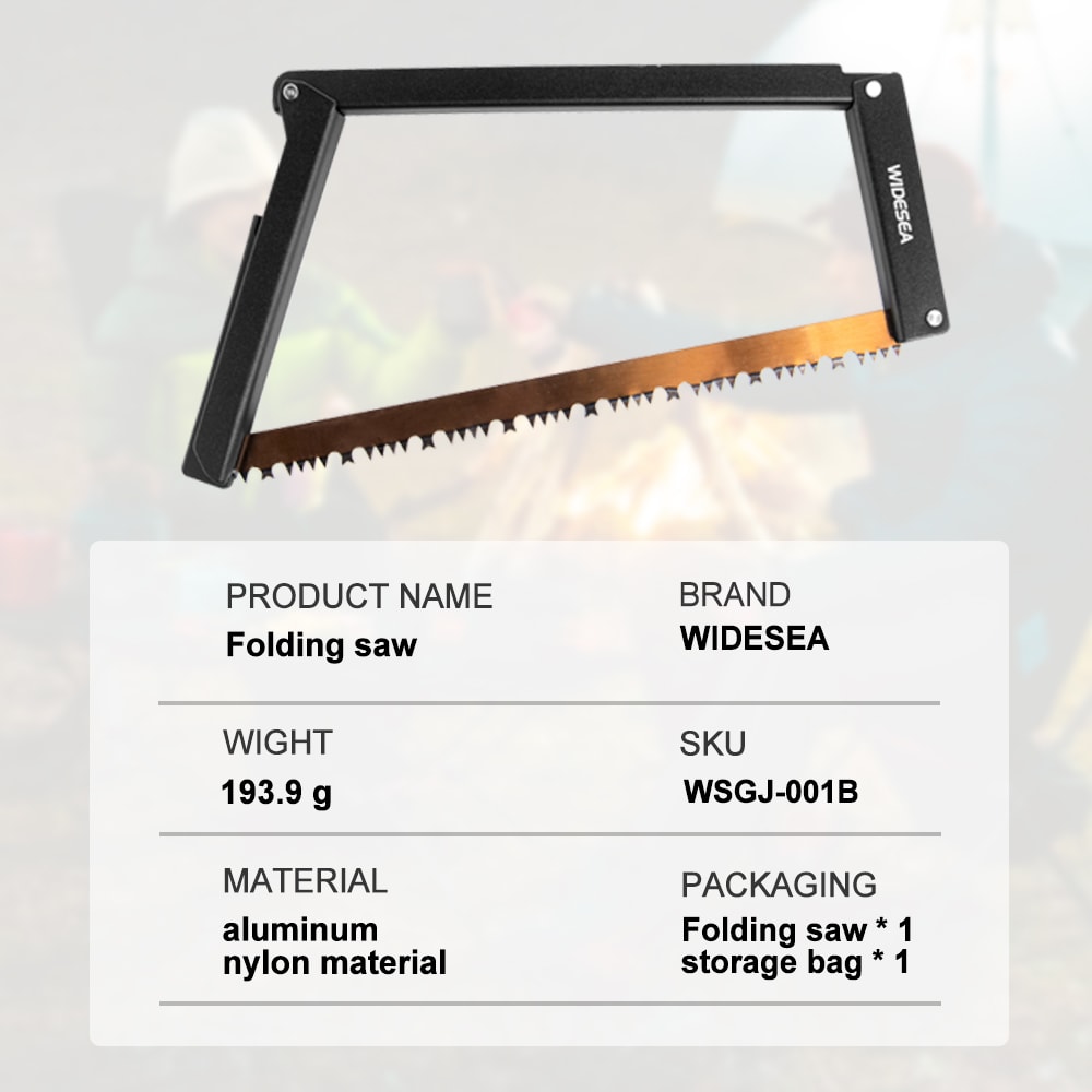 Folding Saw Camping Saw With Manganese Steel Blade 3