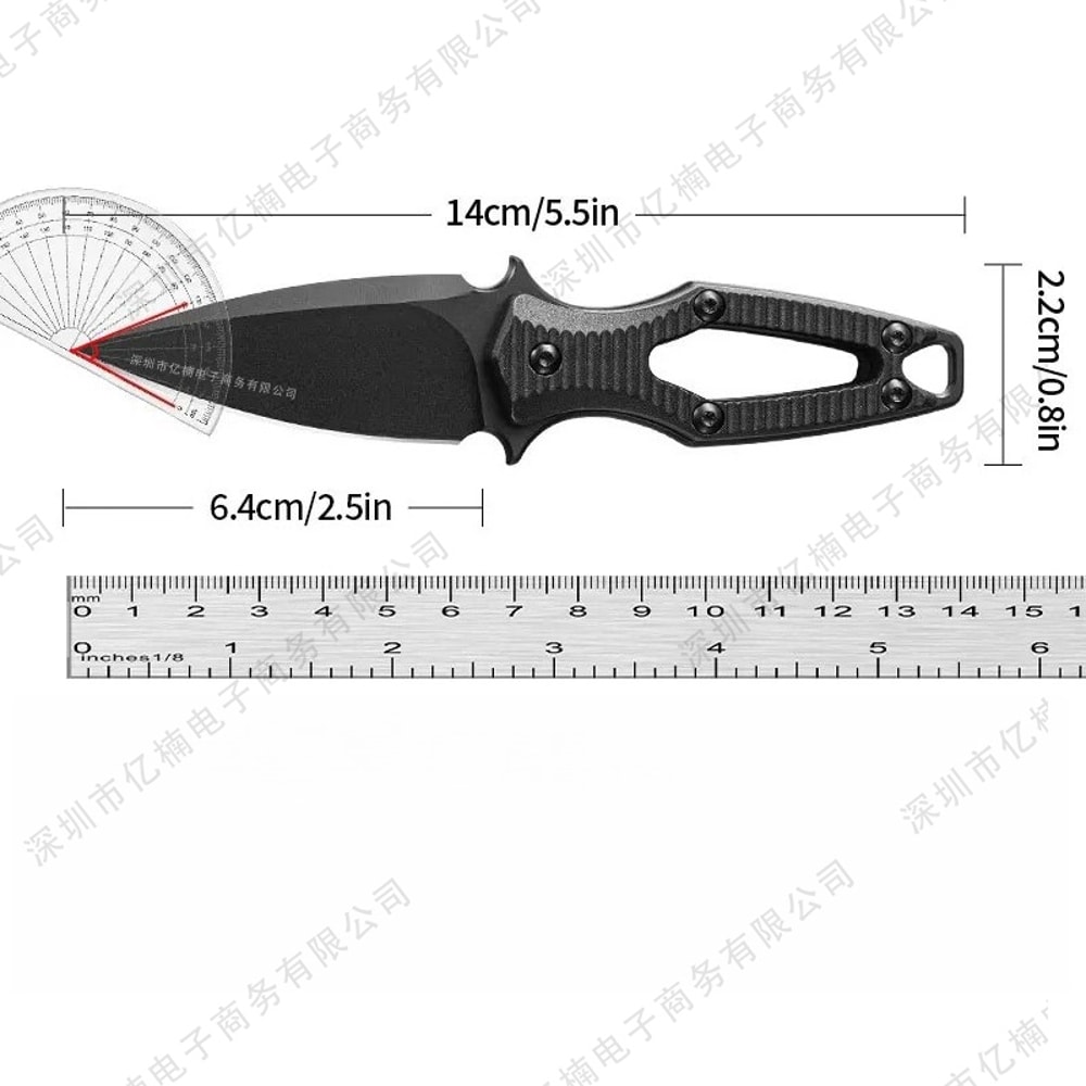 Mini Fixed Blade Camping Knife with Protective Sheath