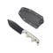 Compact Stonewashed Camping Knife With Sheath 5