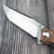 Steel Folding Pocket Knife with Sandalwood Handle for Camping