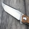Steel Folding Pocket Knife with Sandalwood Handle for Camping