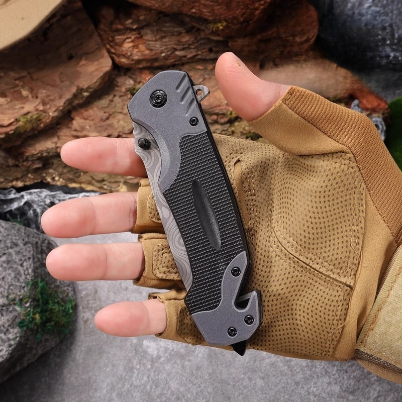 Compact Folding Pocket Knife Portable Fruit Knife For Camping Picnics And Everyday Cutting 0