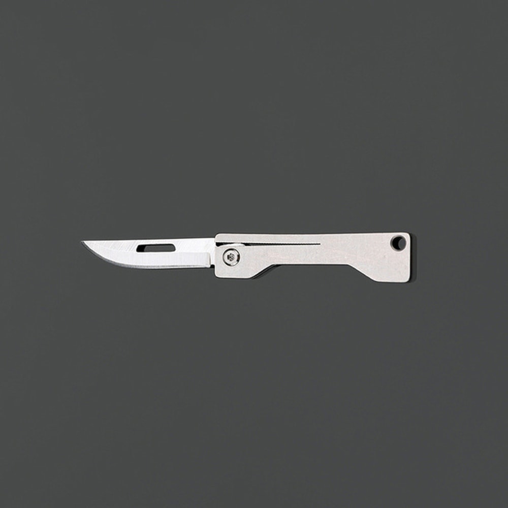 Titanium Mini Folding Knife Keychain Package Opener 3