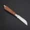 Yellow Sandalwood Camping Folding Knife for Outdoor Food Prep