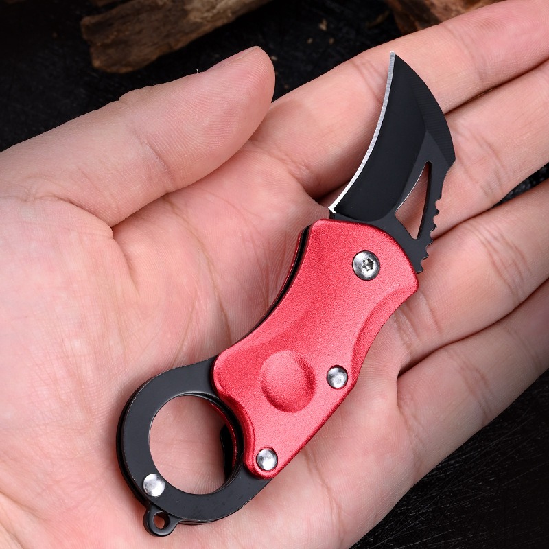 Mini Claw Keychain Knife Portable Folding Package Opener