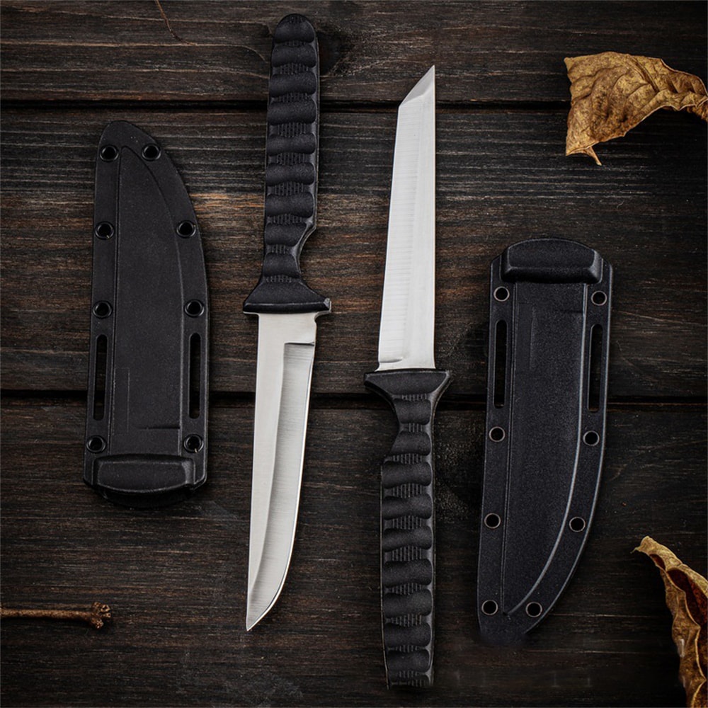 Multi Function Stainless Steel Outdoor Knife for Camping BBQ and Kitchen Prep