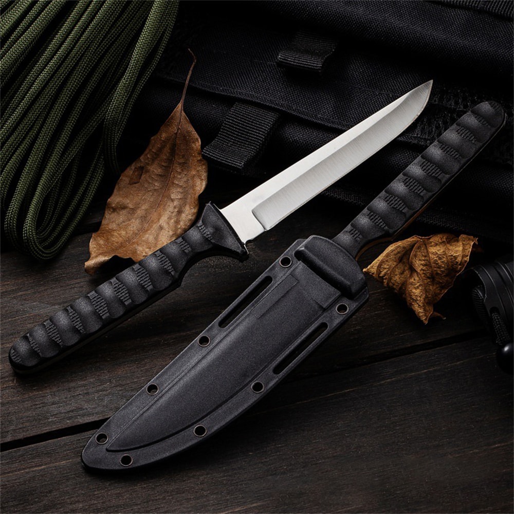 Multi Function Stainless Steel Outdoor Knife for Camping BBQ and Kitchen Prep