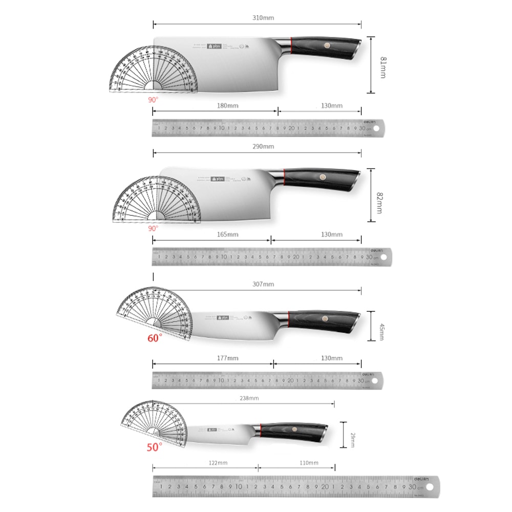 Stainless Steel Chef Knife For Sharp Everyday Kitchen Prep 2