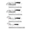 Stainless Steel Chef Knife For Sharp Everyday Kitchen Prep 2